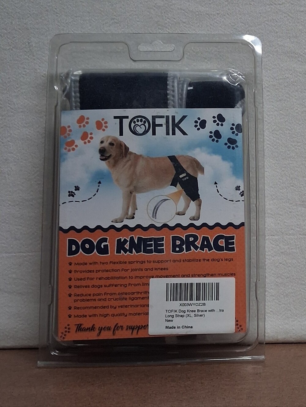 Dog Knee Brace, Size XL
